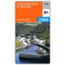 MAP,O/S Bude,Boscastle & Tintagel 2.5in (with Download)